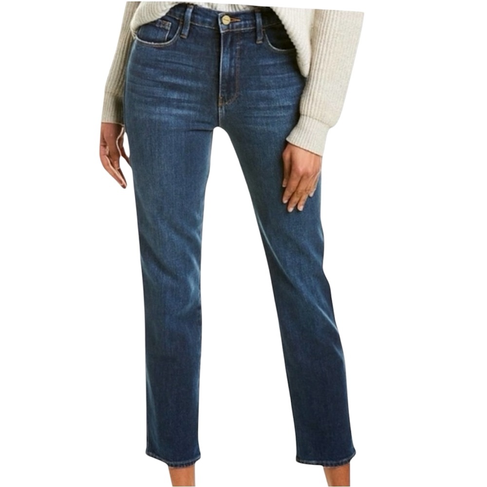Frame Denim Le Sylvie Crop Jeans in Mellencamp